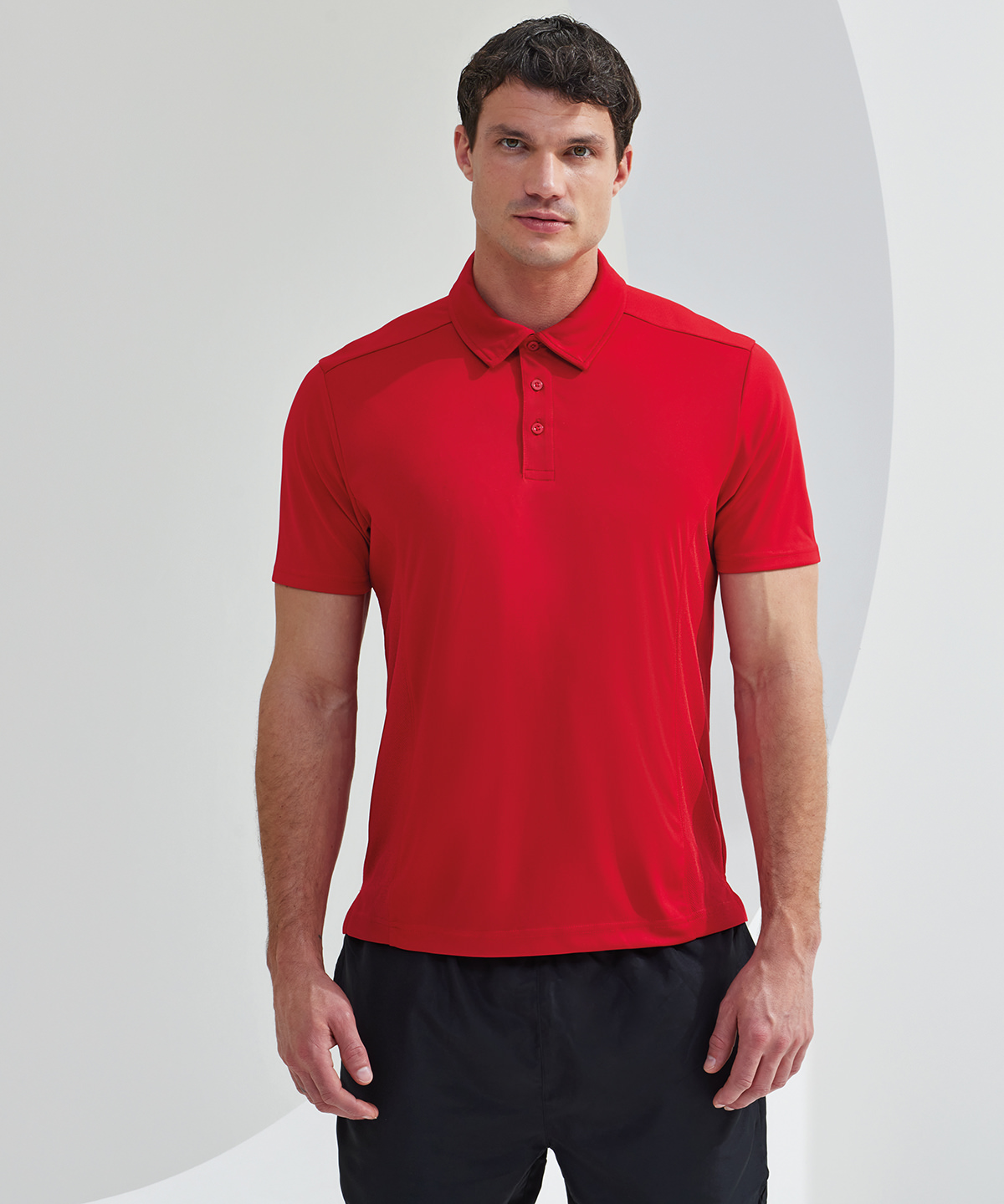 Tridri® panelled polo