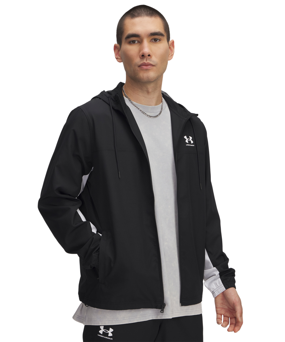 Ua rival woven windbreaker