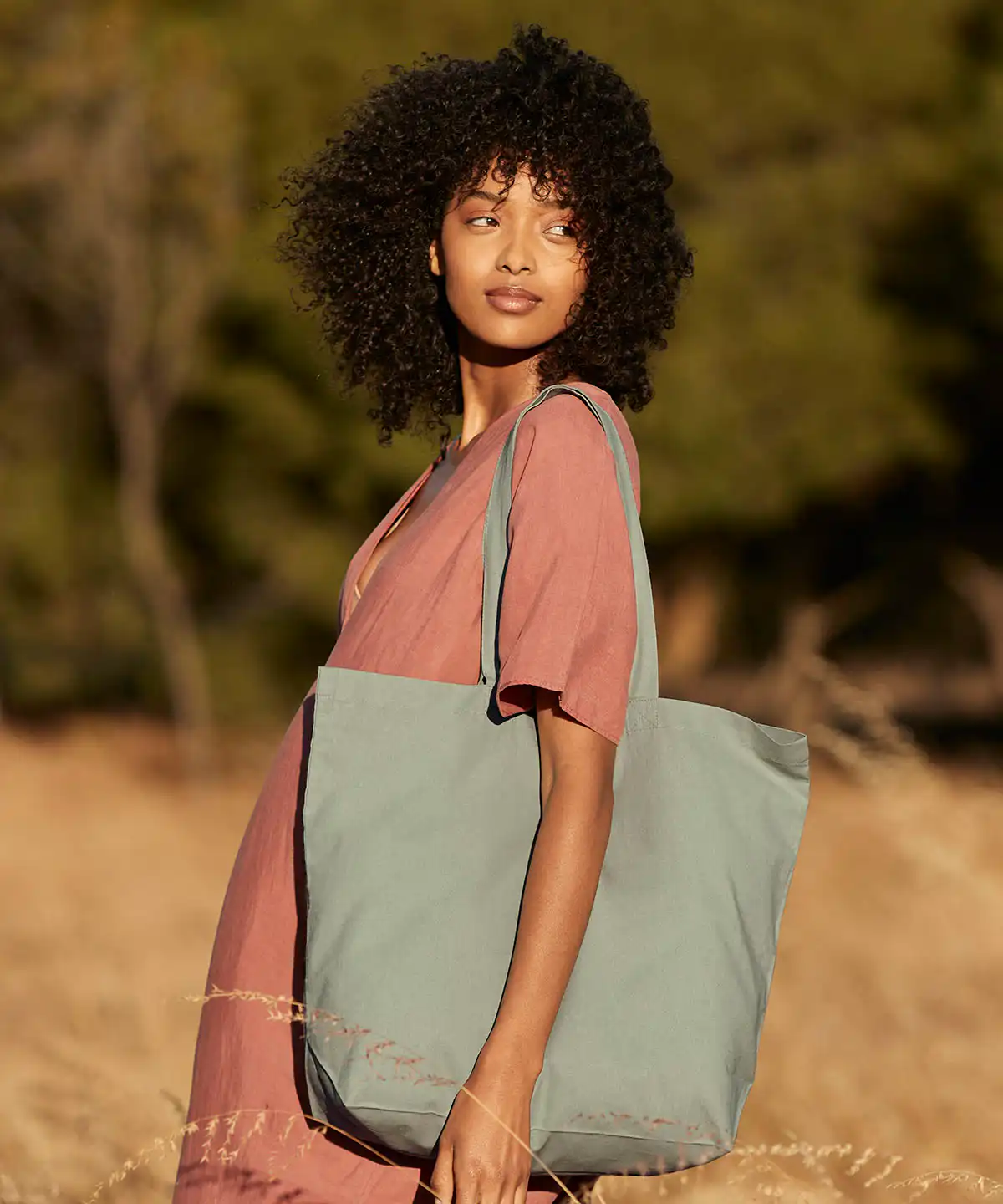 Organic cotton inco. maxi bag for life