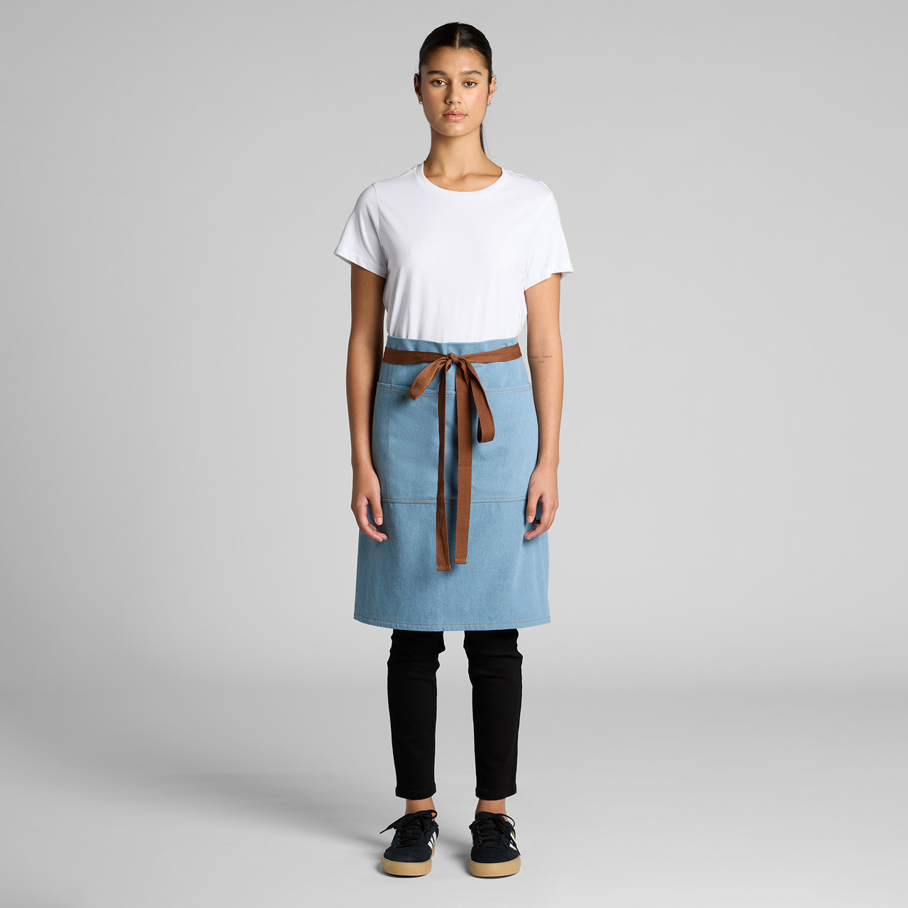 Denim half apron | 1085