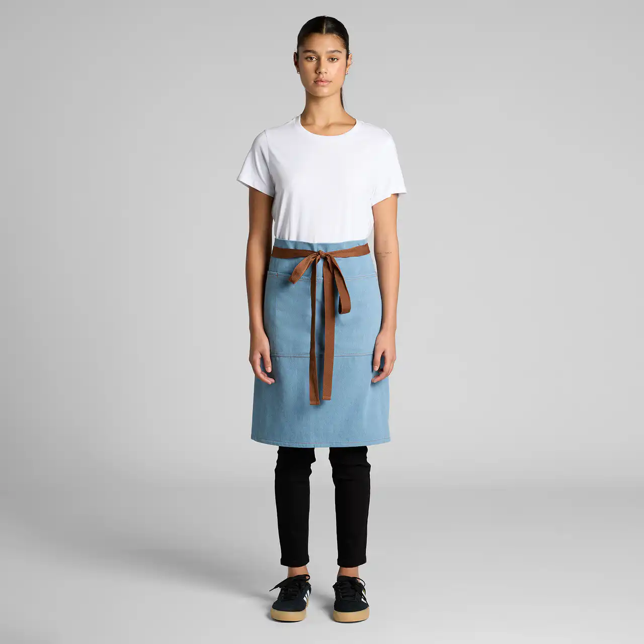 Denim half apron | 1085