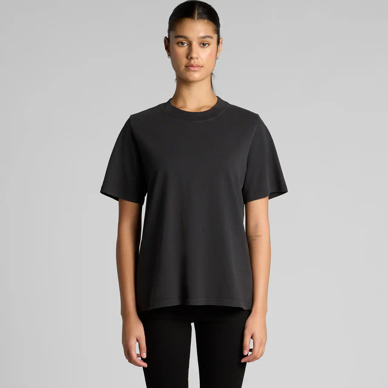 Wo's heavy faded tee | 4082