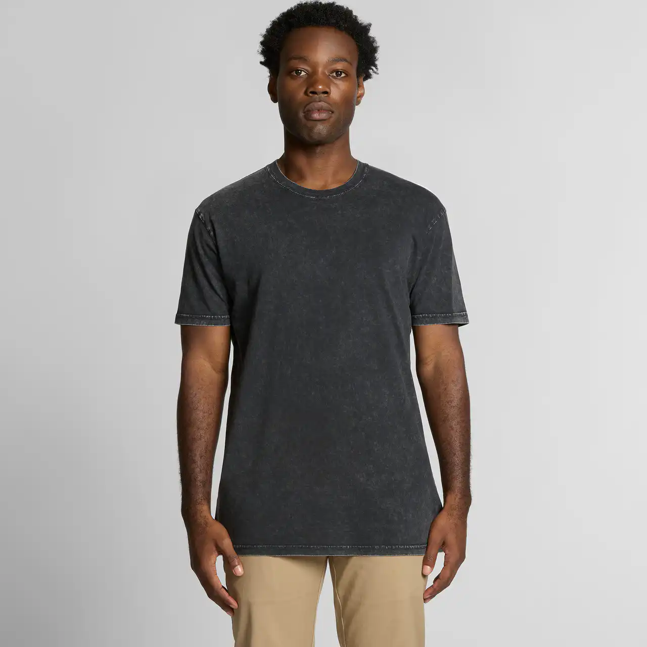Staple stone wash tee | 5040