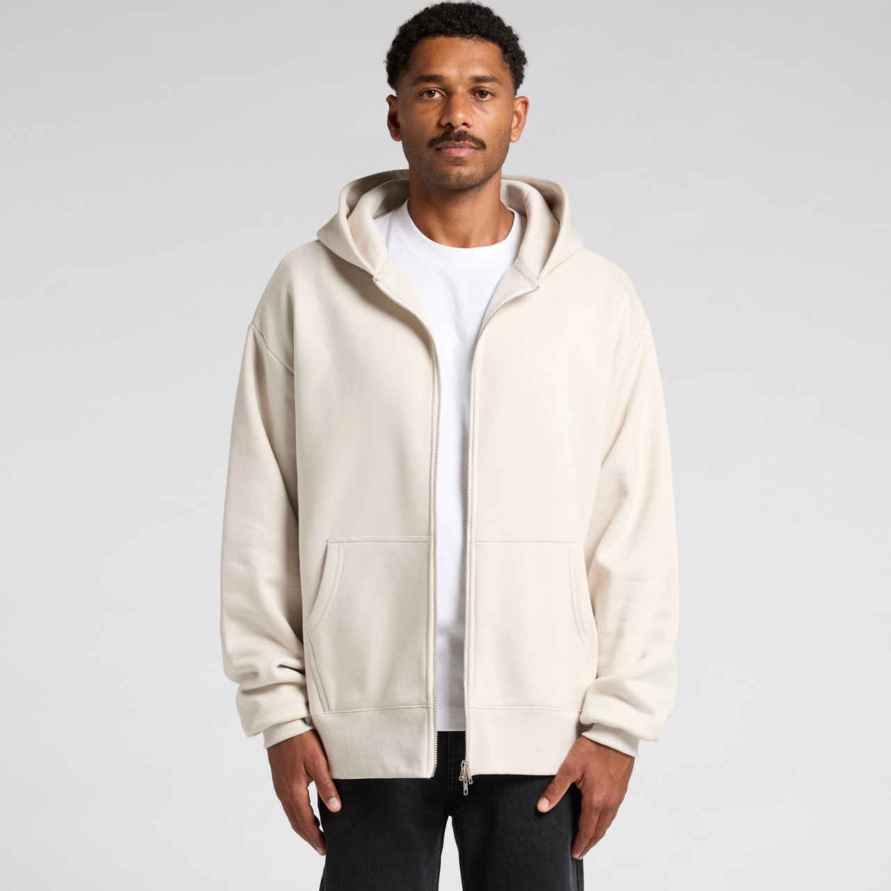 Heavy zip hood | 5148