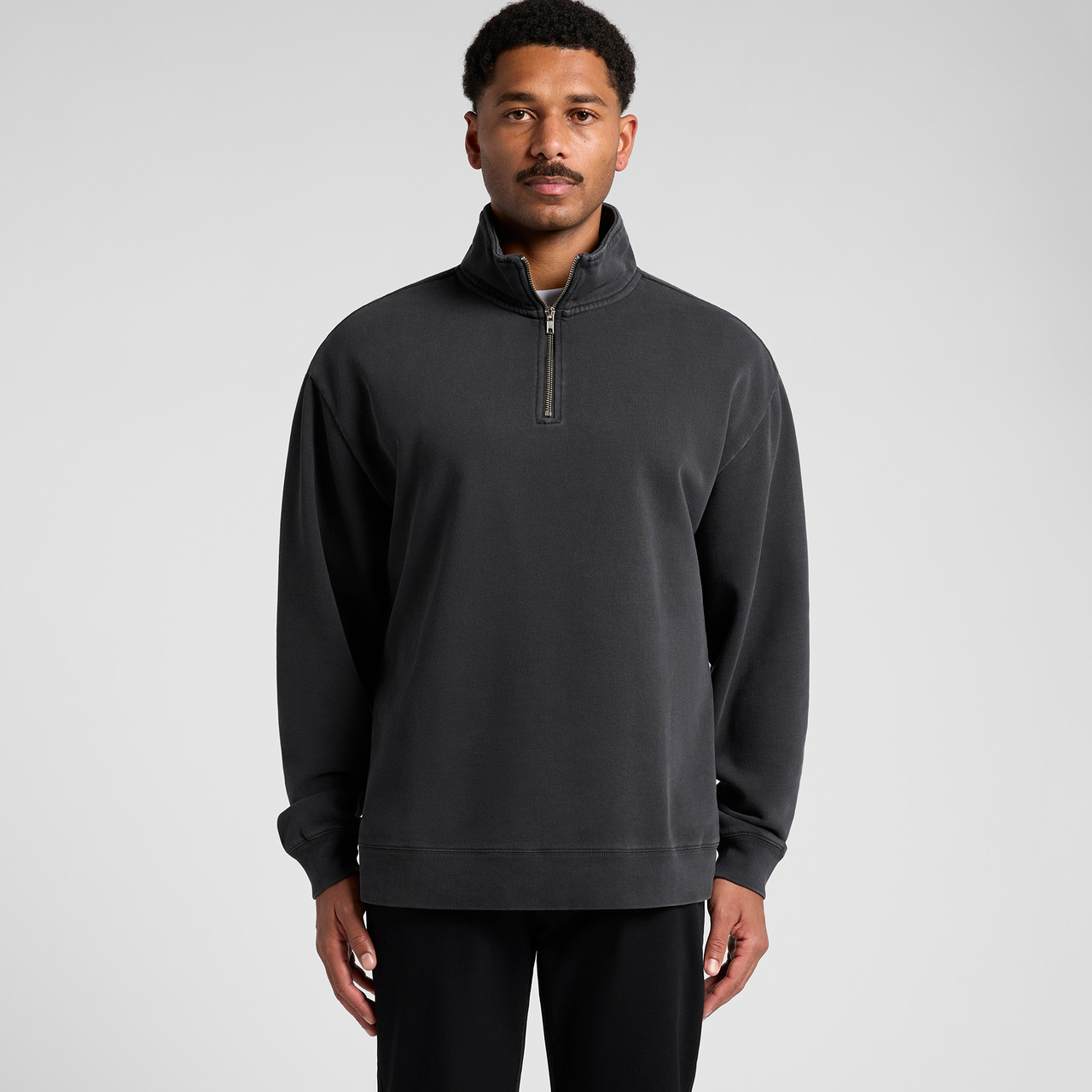Relax faded half zip | 5167