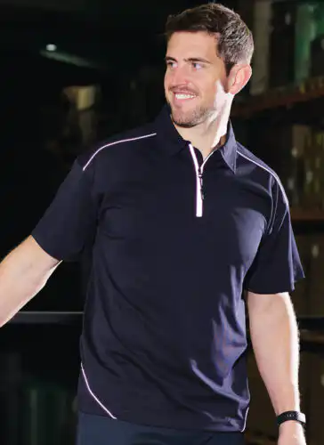 Fireback wicking poloshirt