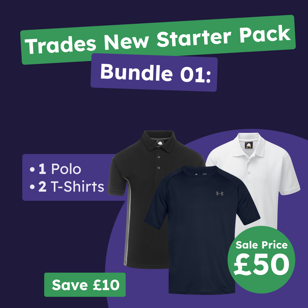 Trades New Starter Pack – T-Shirts & Hoodie