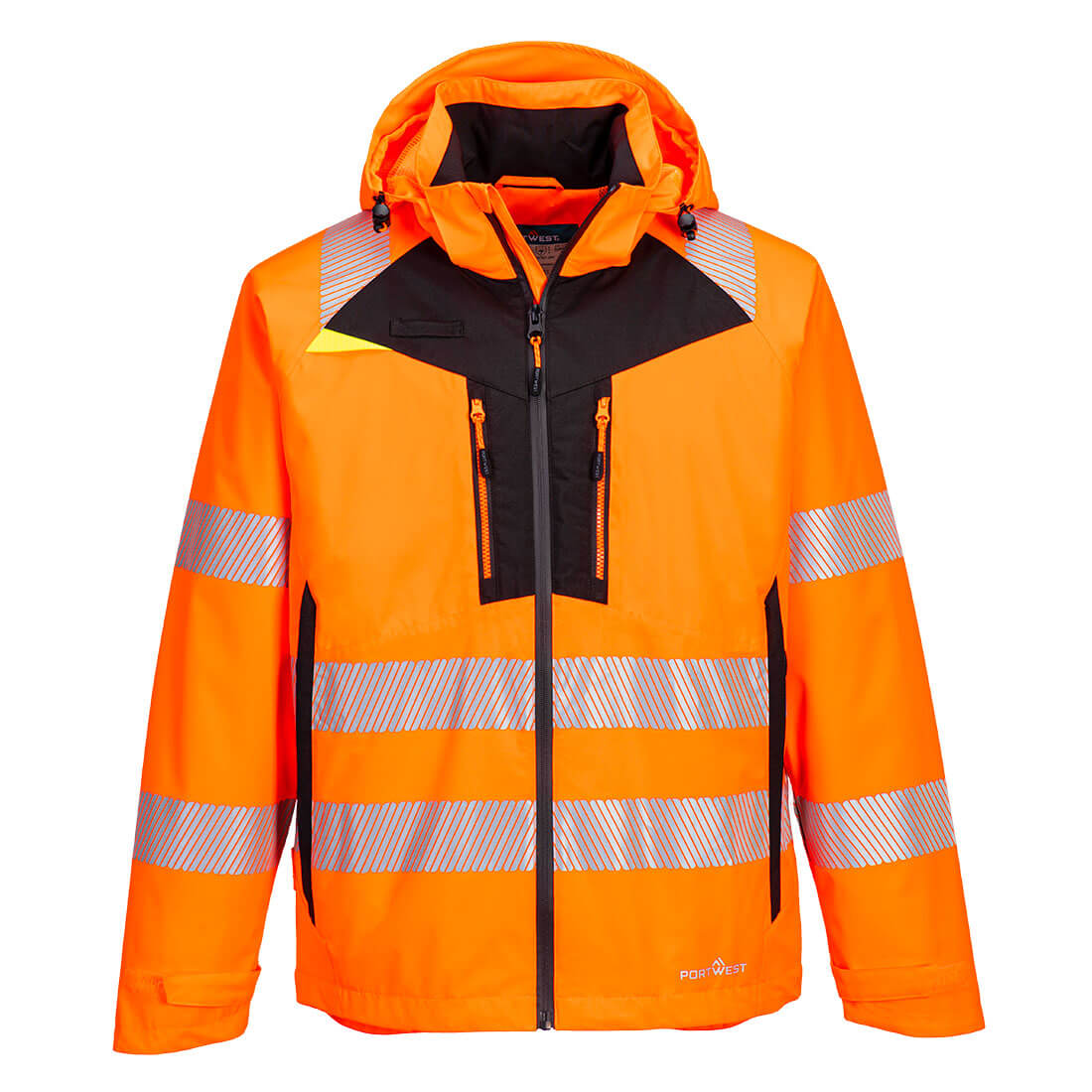 Dx4 hi-vis rain jacket