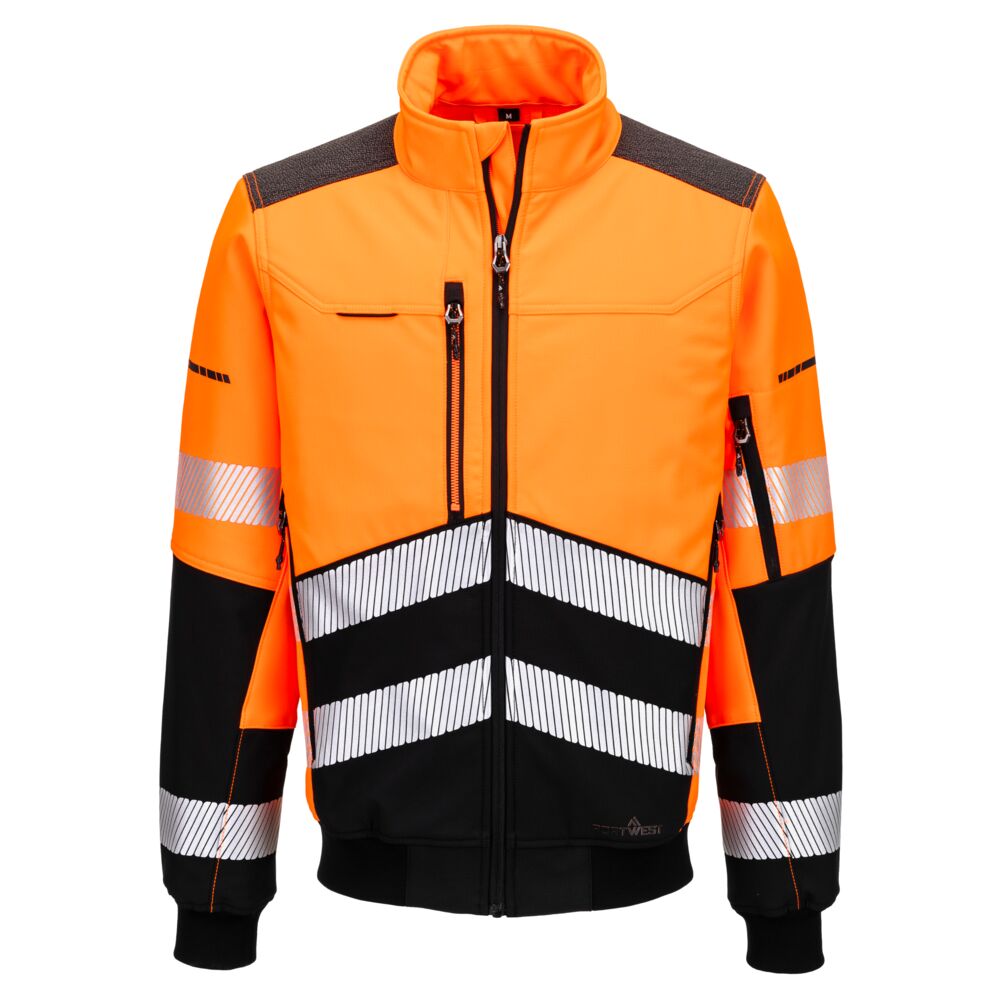 Ev4 hi-vis softshell bomber (3l)