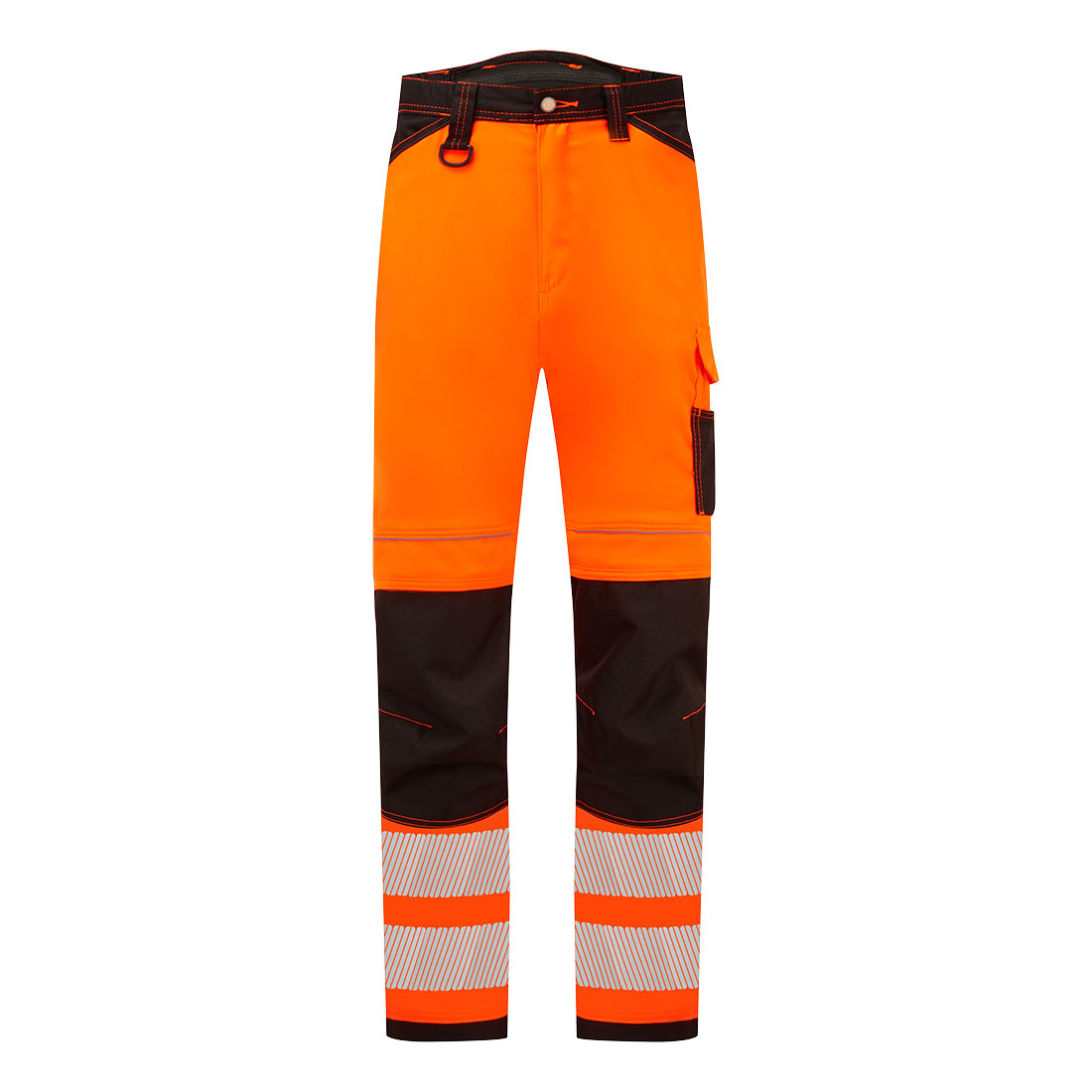 Pw3 hi-vis lightweight stretch work trousers