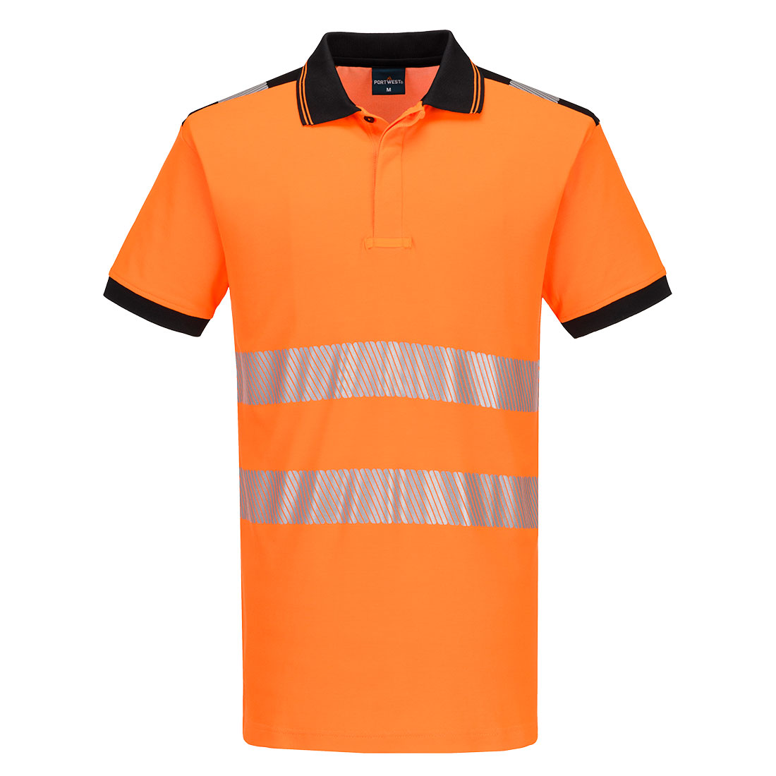 Pw3 hi-vis polo shirt s/s