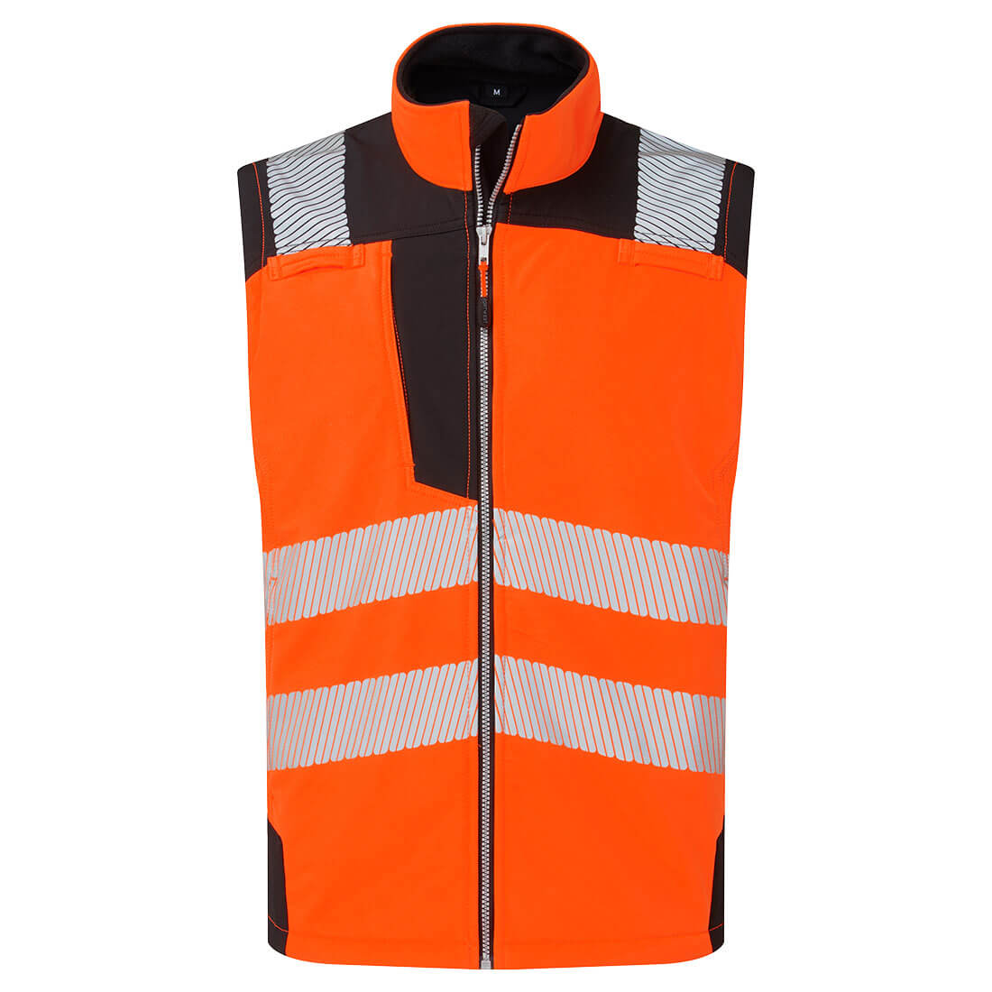 Pw3 hi-vis softshell gilet (3l)