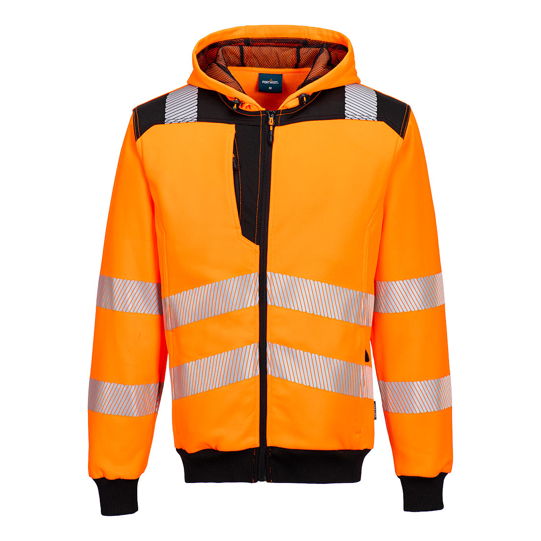 Pw3 hi-vis zip hoodie
