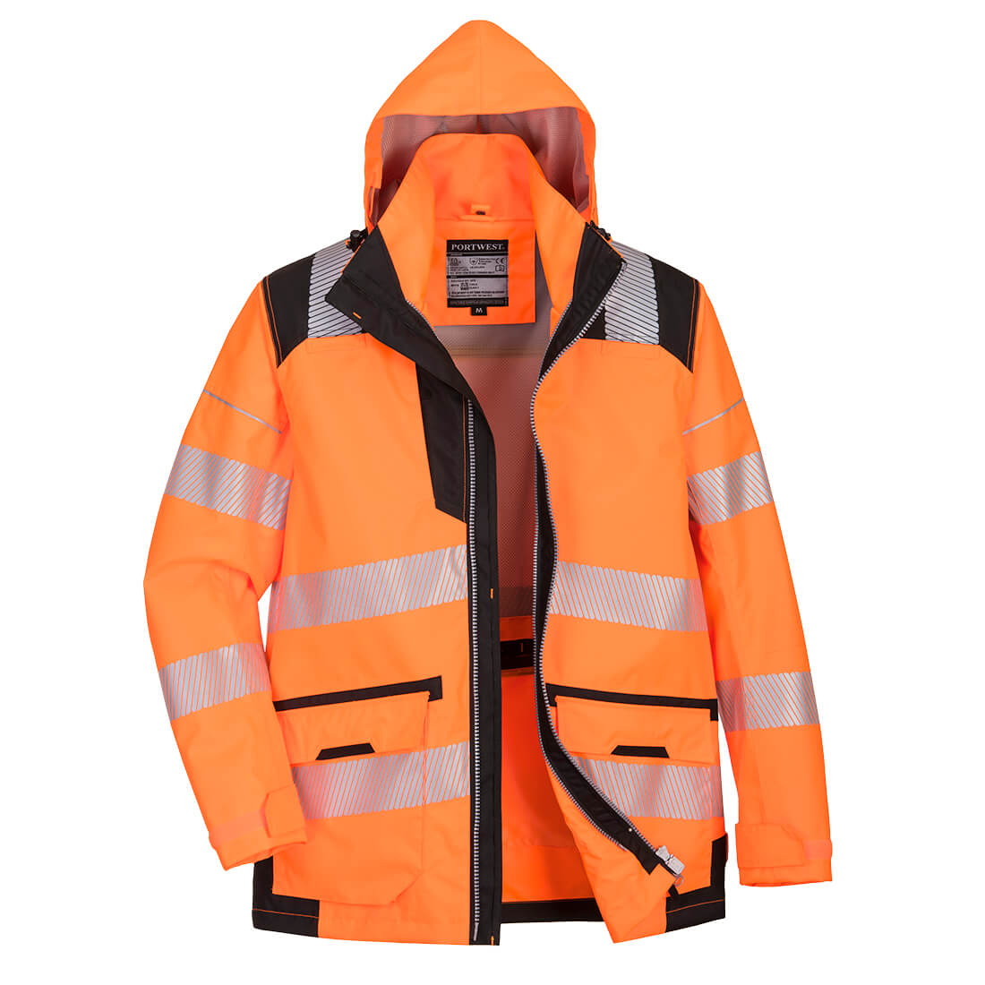 Pw3 hi-vis breathable 5-in-1 jacket