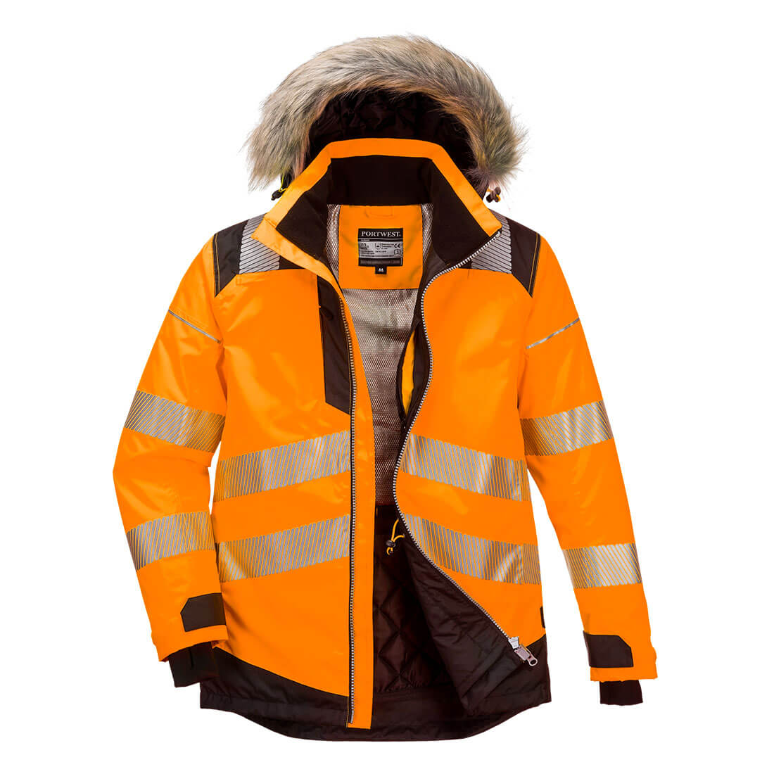 Pw3 hi-vis winter parka jacket