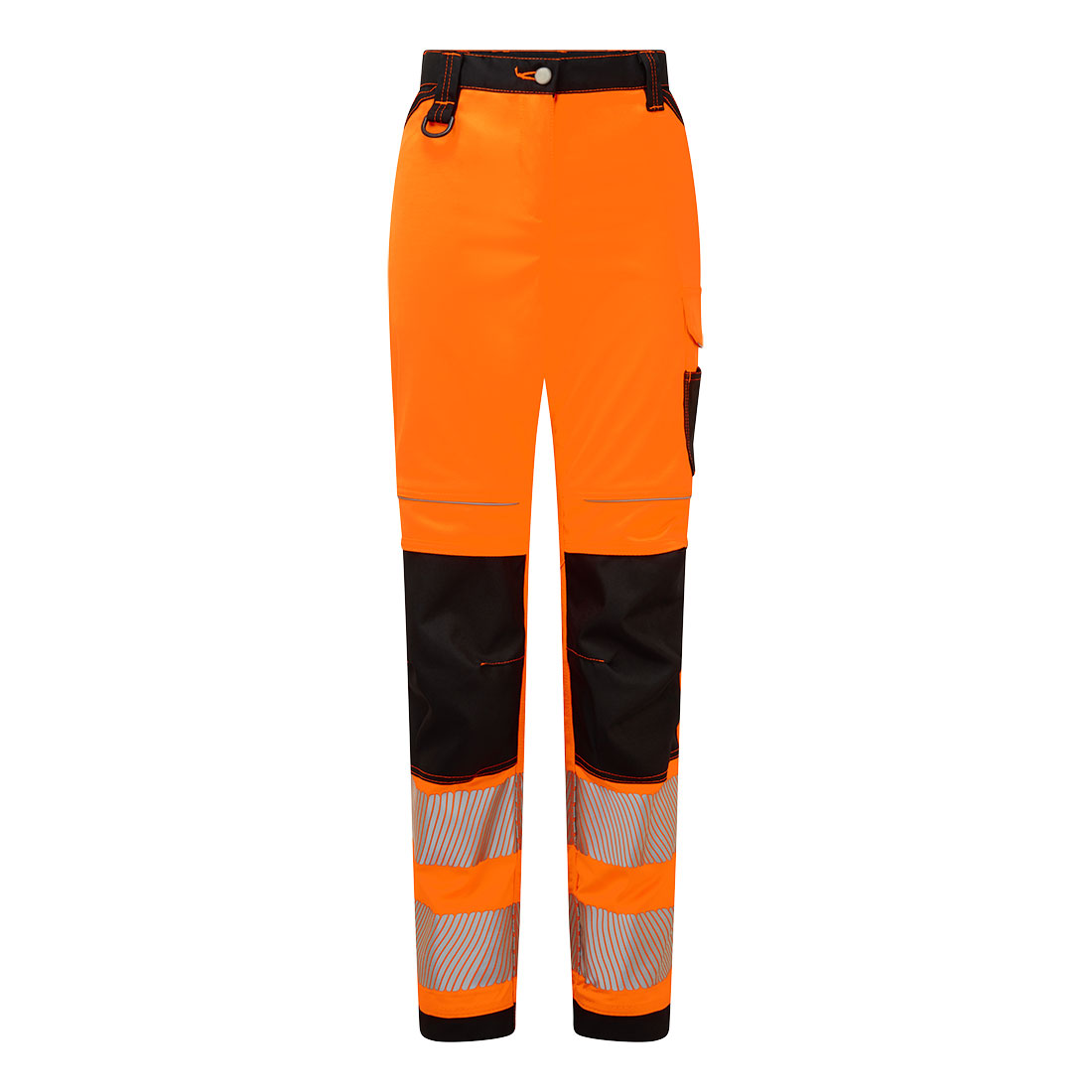 Pw3 hi-vis women's stretch work trousers