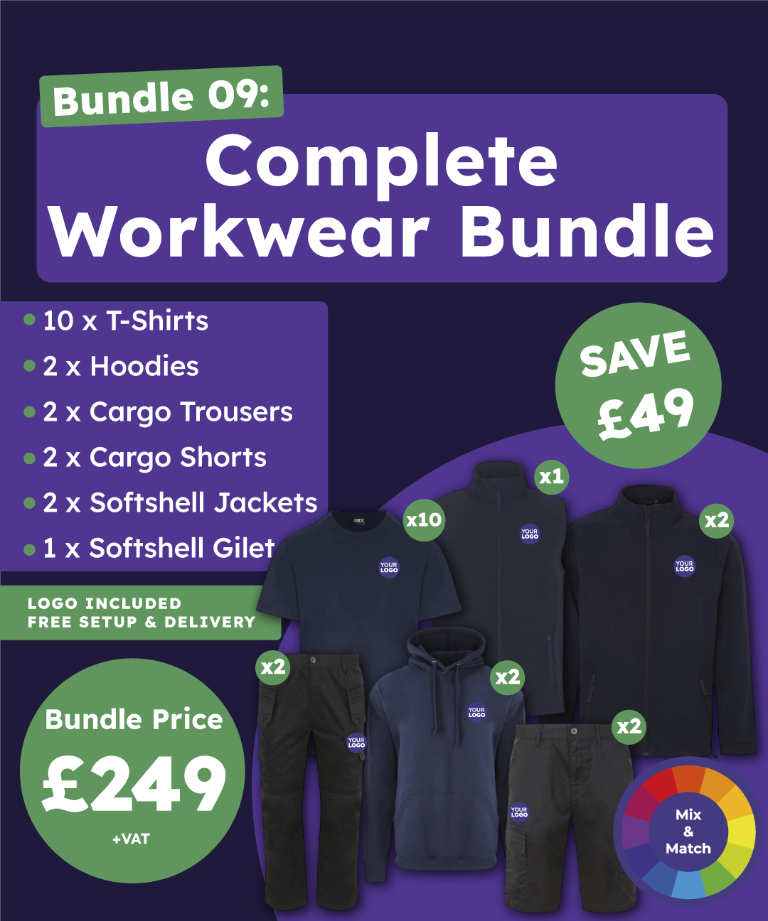 Complete workwear bundle